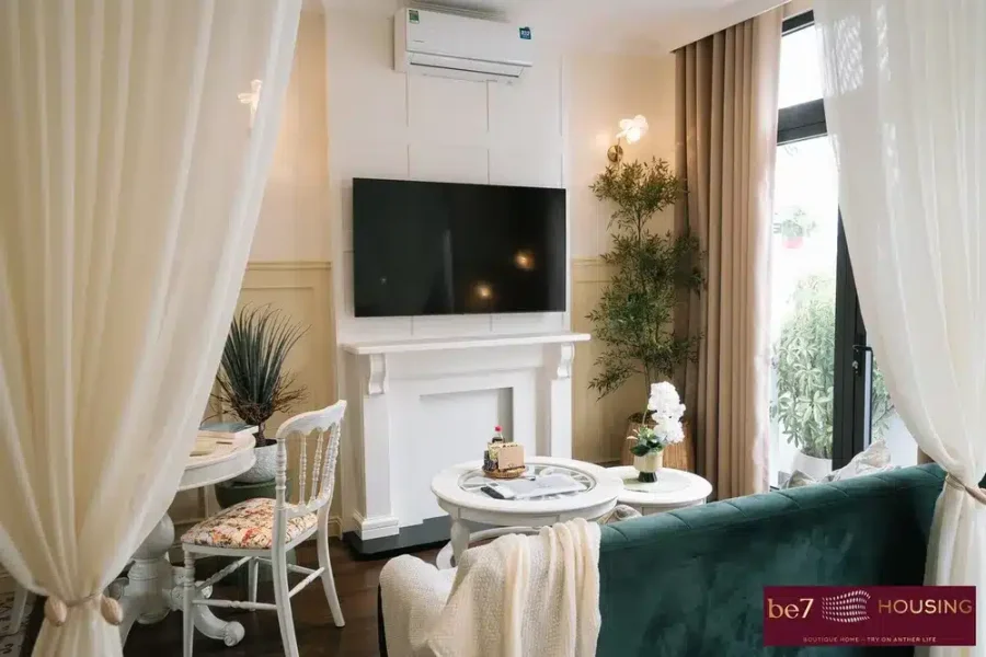 1 pho ̀ ng ngu ̉ *Yên bình* Bồn tắm |Spaci&Park| OldQuater30 phút Lustay