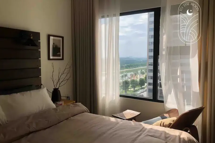 1BR+1 “Dreaming” view hồ, hoàng hôn rất đẹp Lustay