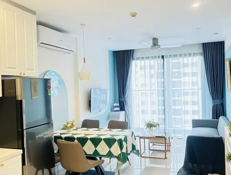 2 phò ng ngu ̉ +1LR Ban công | Pearl View | Vinhomes Ocean Park Lustay