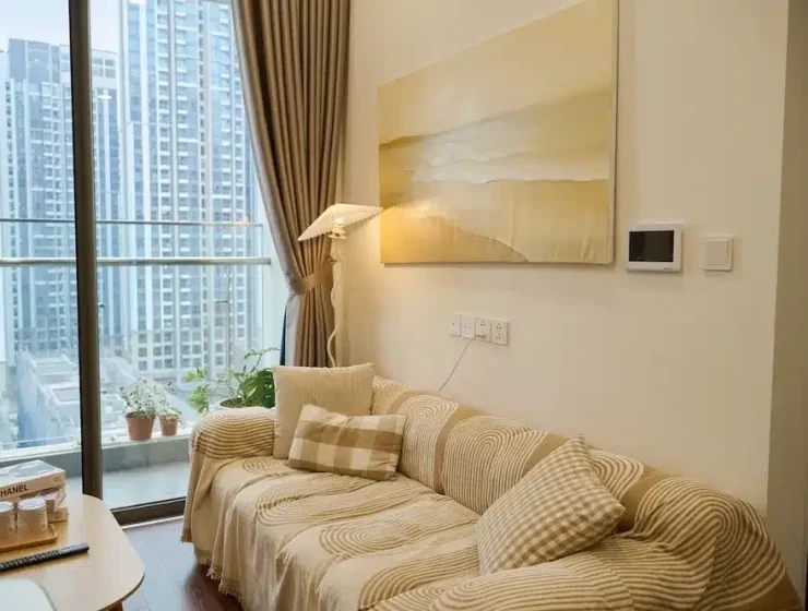 Căn hộ 2BR-Vinhomes-Nơi lưu trú bình yên-lãng mạn” Lustay