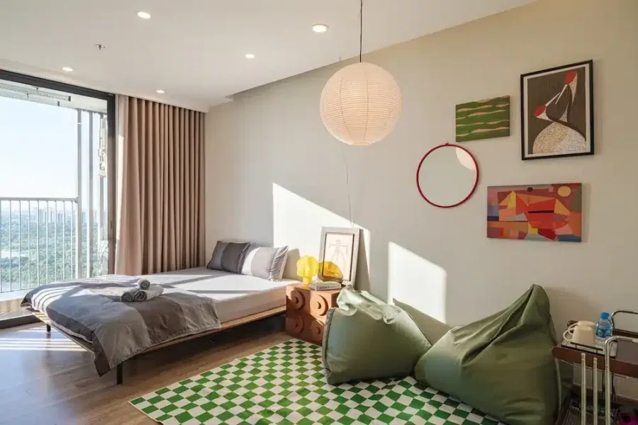 Long Stay SuperdealStudio Balcony Lakevie-nexflix Lustay