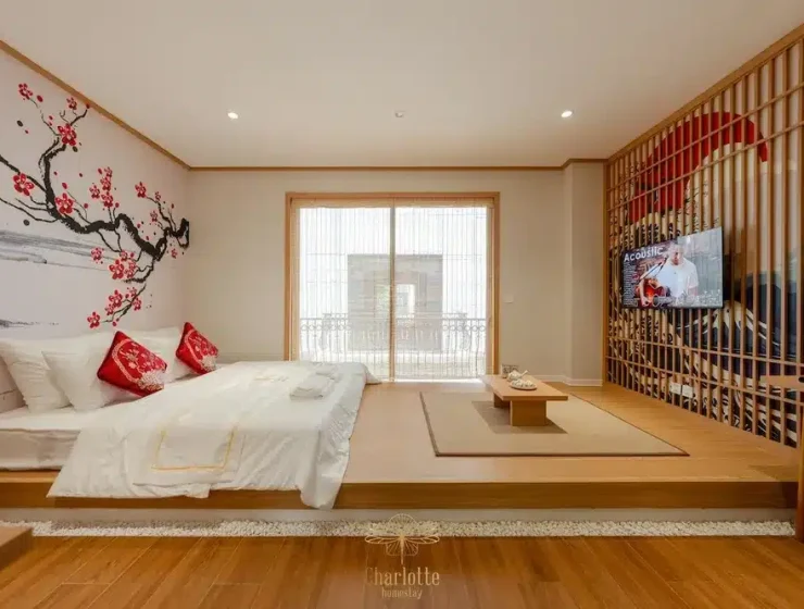 Phòng Phong Cách Anh Đào Lustay