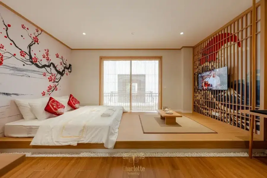 Phòng Phong Cách Anh Đào Lustay