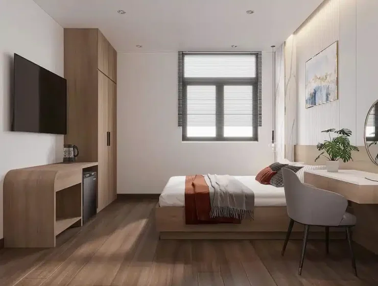 Phòng Suite 1 giường (bến thuyền Venice Vin3) Lustay